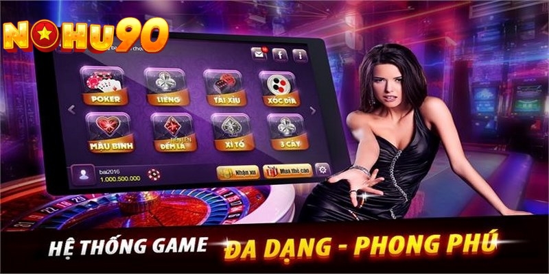 Đánh giá ưu điểm vượt trội của game bài Nohu90